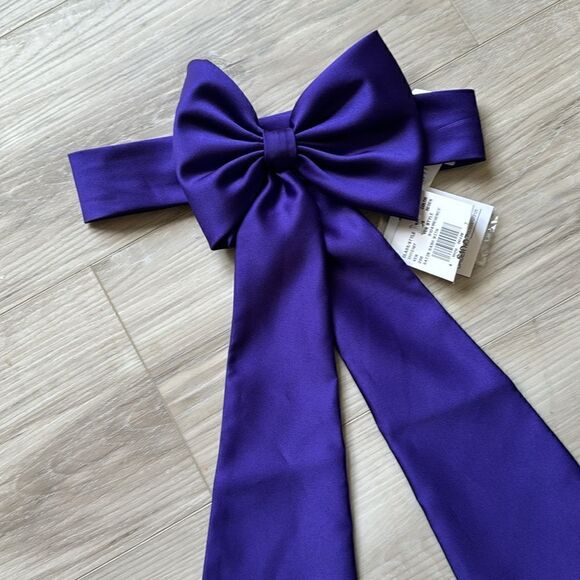 nwt Satin Sash in Regency Purple, Prom, Dance, Wedding - Picture 2 of 5